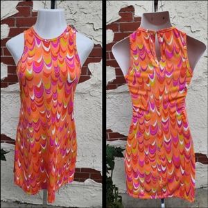 XS women TRINA TURK short sleeveless stretchy dress